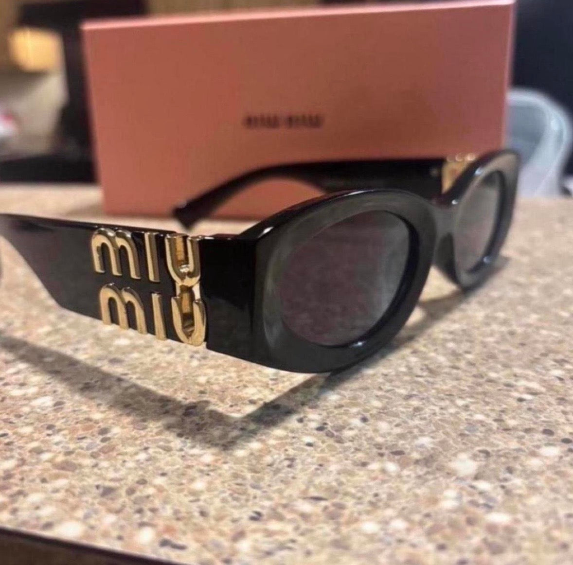 Miu Miu square framed glasses